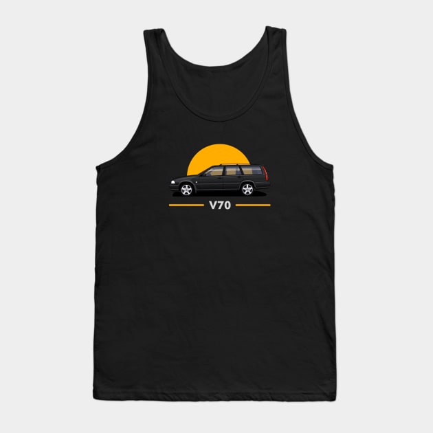 V70 Wagon First Generation Tank Top by Turbo29